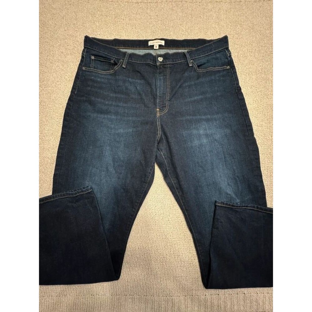 Lucky Brand Men's 42x32 Classic Fit Blue Denim Jeans